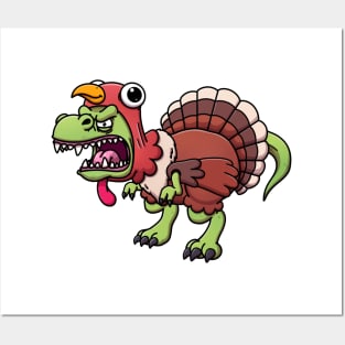 Turkey Saurus Rex Posters and Art